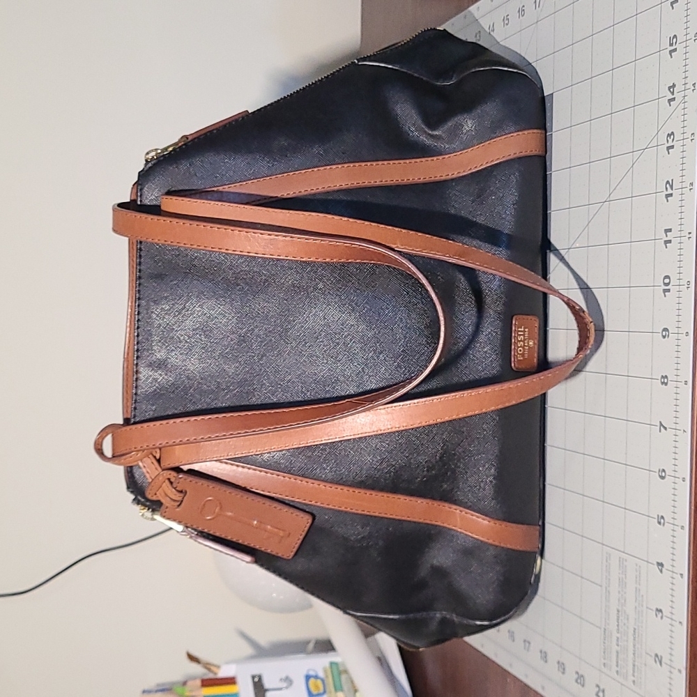 Fossil black purse